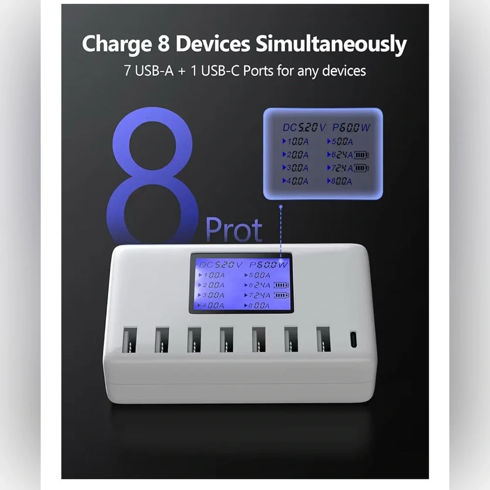 BOGO 8 Port USB Charging Station - Picture 4 of 8